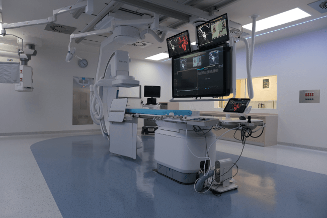 Nueva sala de hemodinamia, Tecnolog�a exclusiva