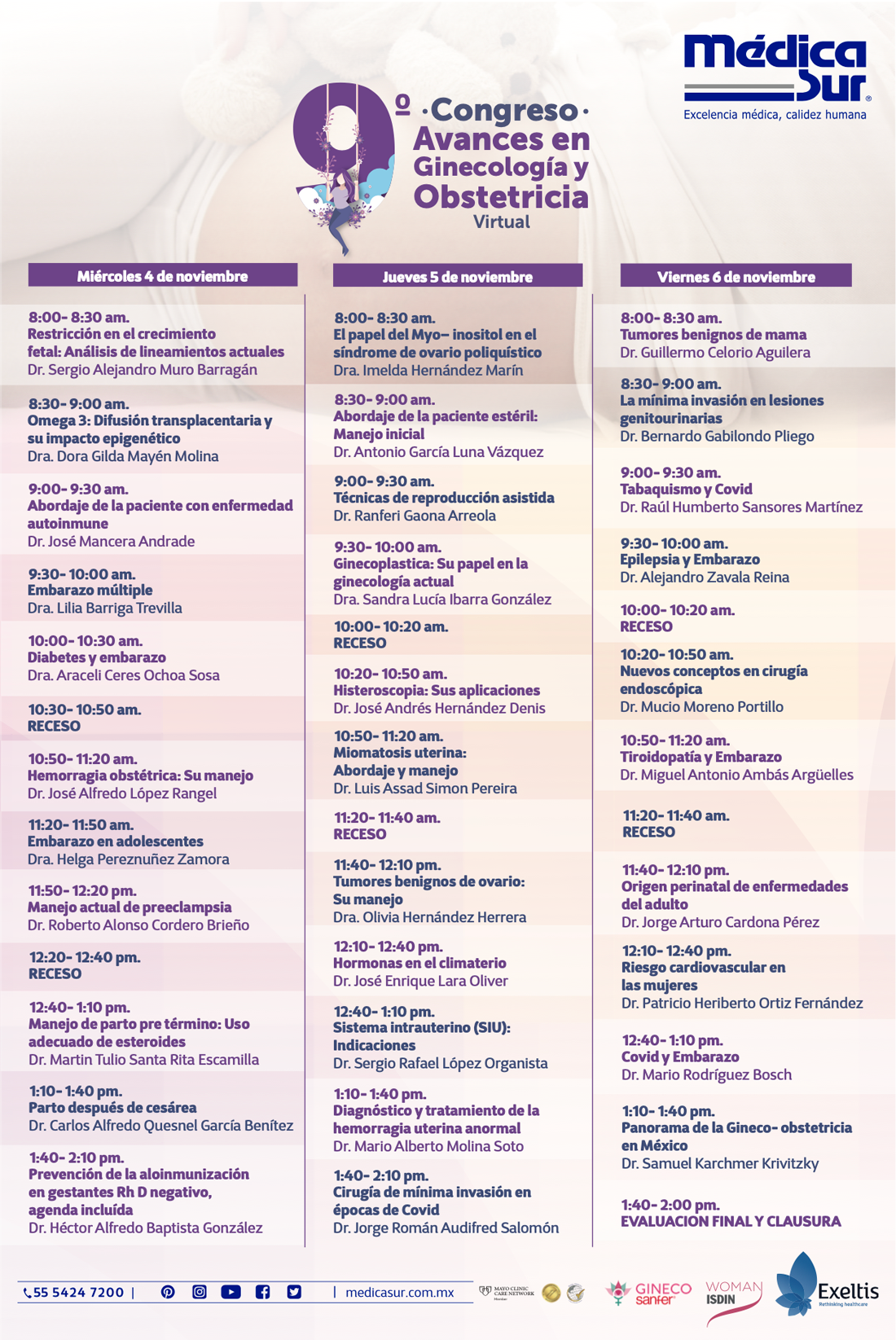 9° Congreso de Avances en Ginecología y Obstetricia